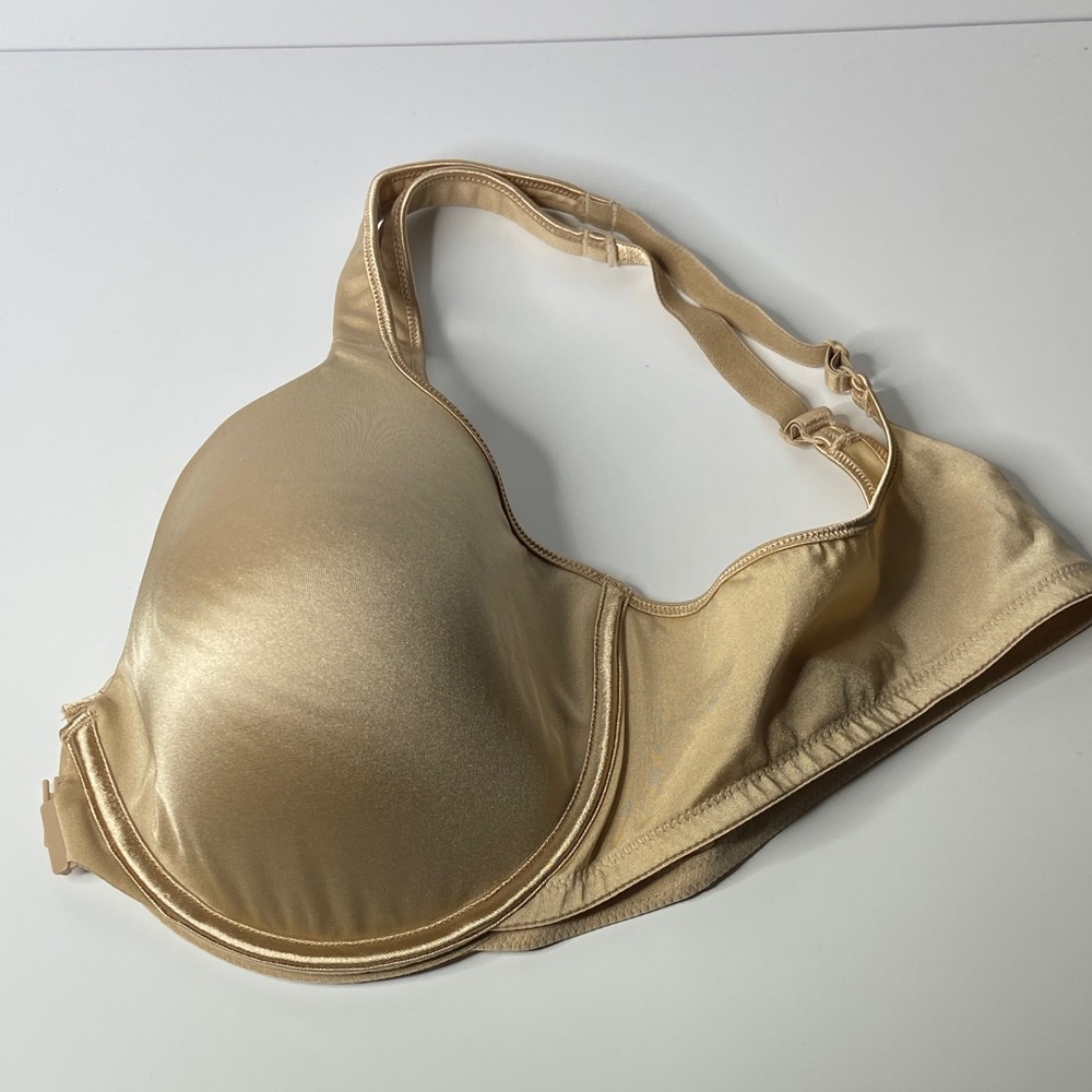 Elegant Tan Front Closure Women's Bra - Picture 6 of 6